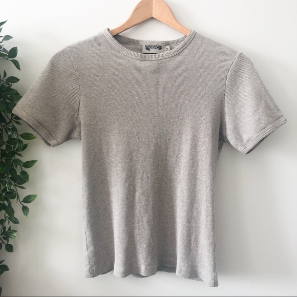 Vintage Tops - ❌SOLD❌ Vintage WindRiver Ribbed T-Shirt